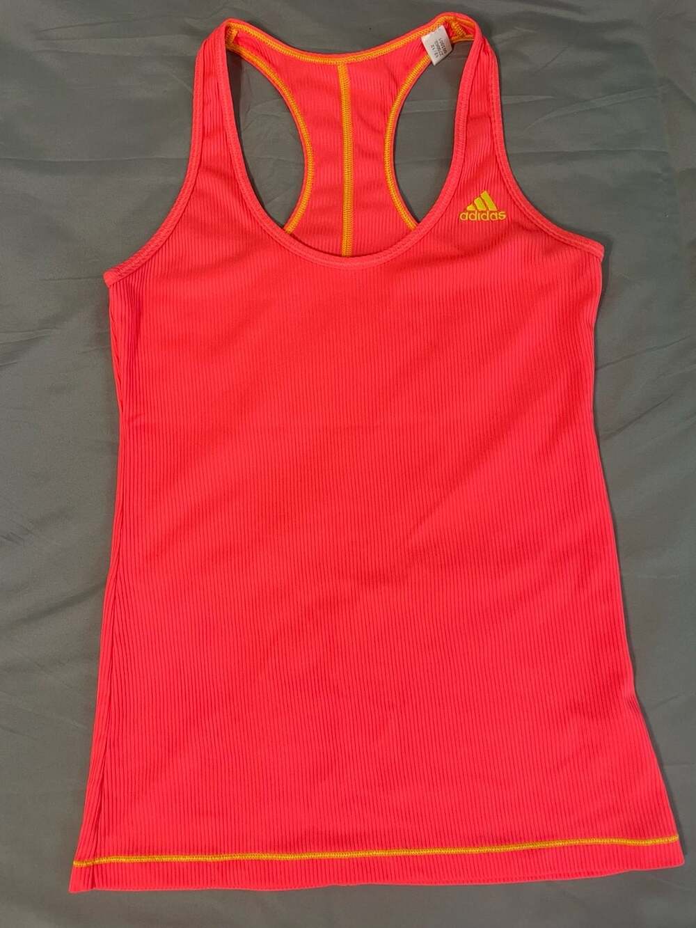 Adidas Ribbed Racerback Tank Top